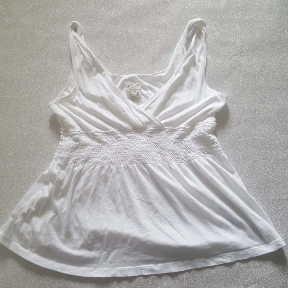 Ric Rac white top size L